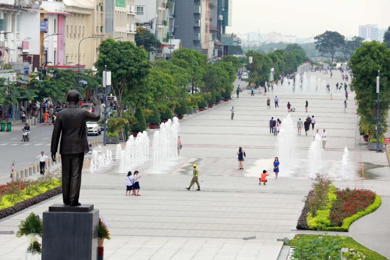 Green Star Central Hotel Ho-Chi-Minh-Stadt Exterior foto